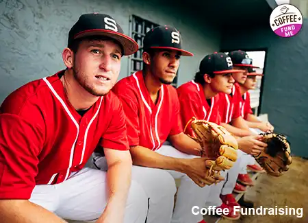 A baseball team is discussing future fundraising ideas for extra money for traveling tournaments.