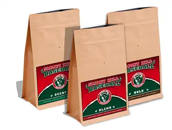 Create a coffee brand for your baseball team