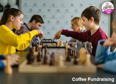 A chess team is planning fundraising ideas for extra money for chess competitions.