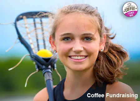 
 A coffee fundraiser that a lacrosse team is using to raise additional funds. 