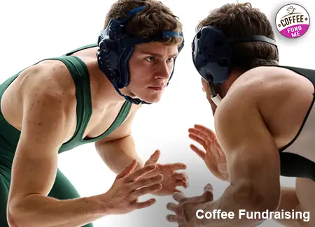 A coffee fundraiser that a wrestling team is using to raise additional funds.